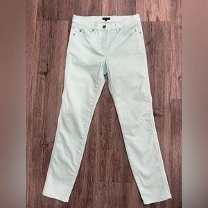 Escada Light Mint Skinny Jeans